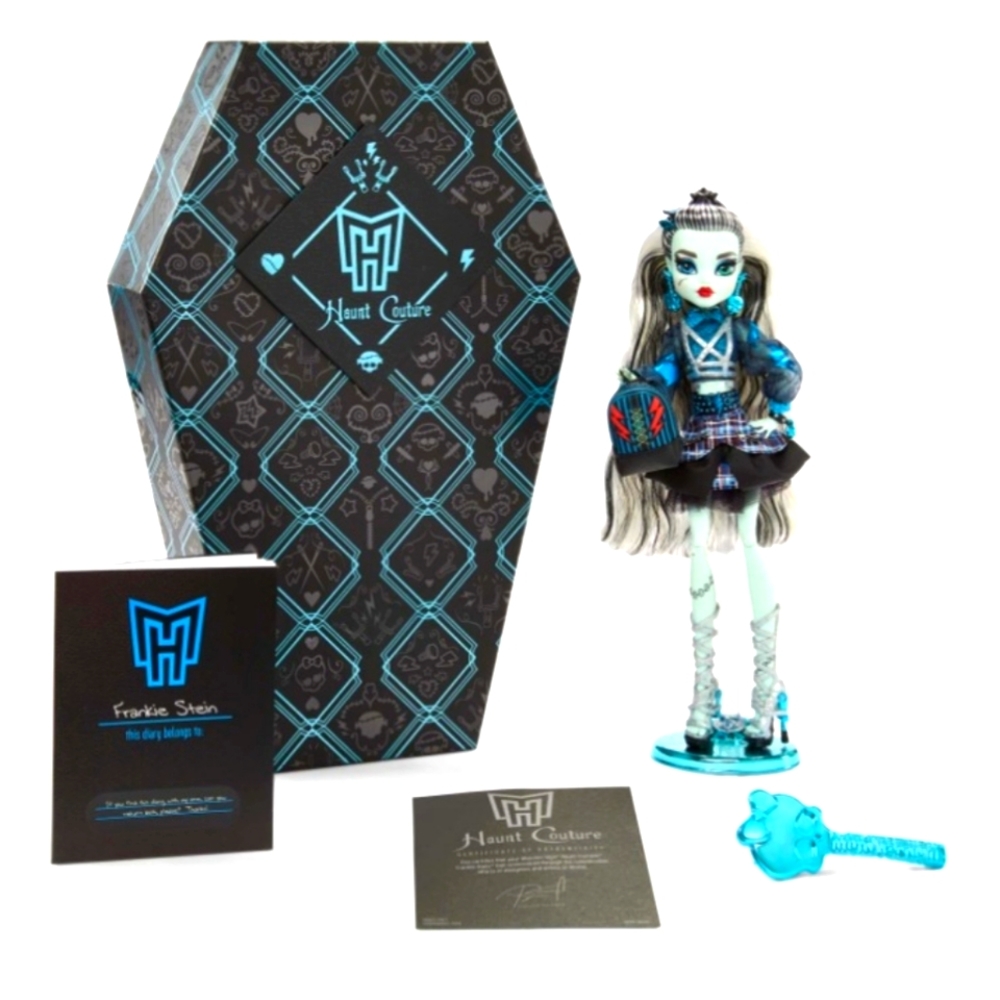 Haunt  Couture Monster High Collectible Frankie Doll-;Limited Edition